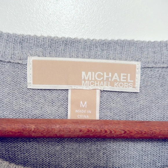 Michael Kors Zipper Collar Sweater - Picture 3 of 8